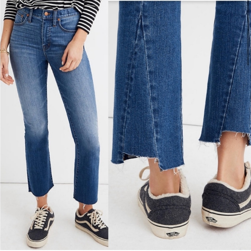 Madewell Cali Demi-Boot Cut Back Seam Edition